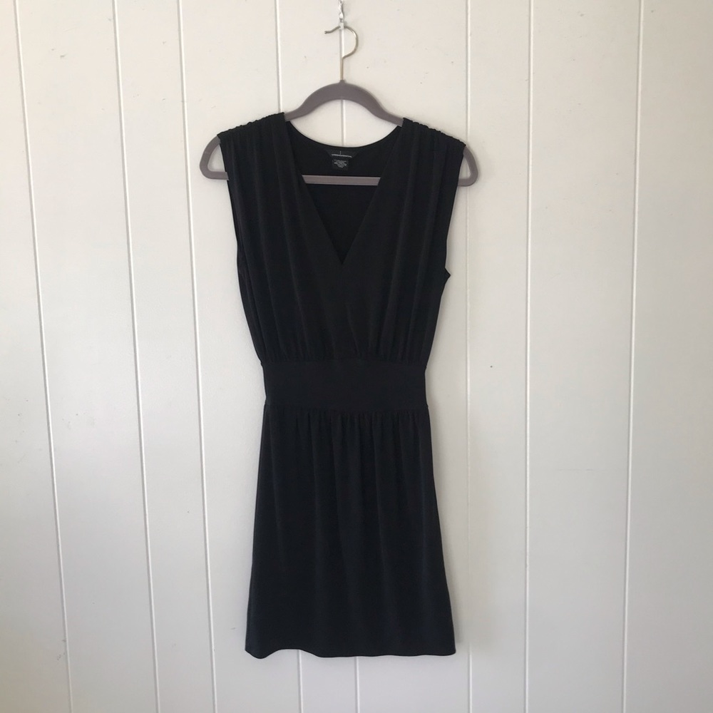 Black cocktail dress